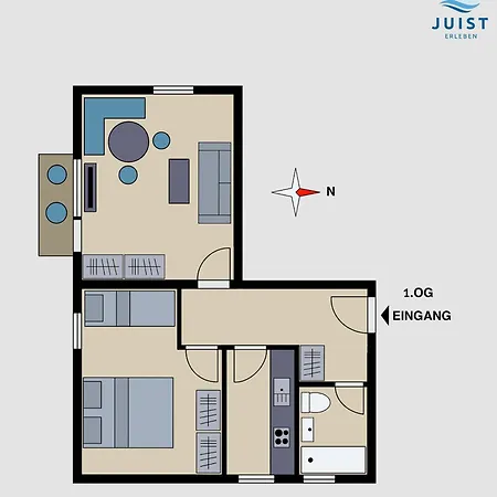 Apartment Haus Hamburg 181 1 Juist